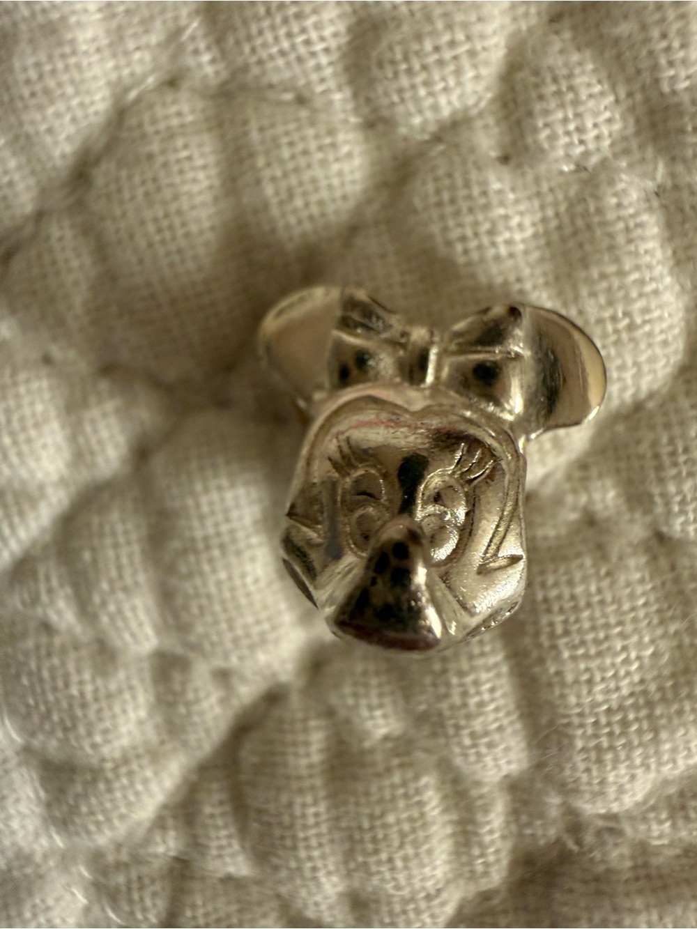 Disney Chamilia Sterling Silver Minnie Mouse Charm